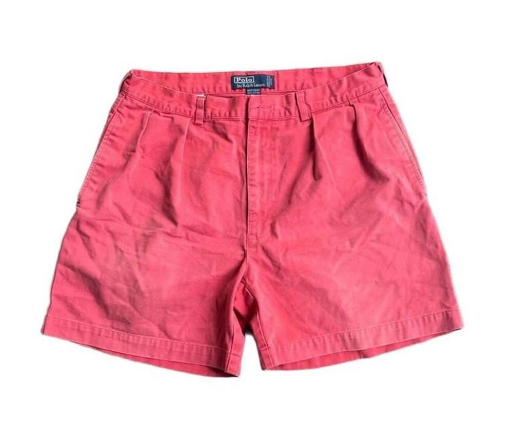 Polo by Ralph Lauren Andrew Short Chino Shorts Red Size 35